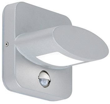 Wofi Außenwandleuchten, Integriert, Aluminium, 7,5 W, 14 x 14 x 10,6 cm, grau