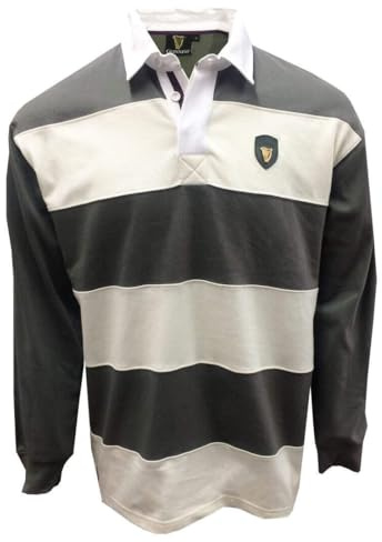 Guinness - Maglietta da rugby in peltro, taglia S, colore: Panna