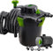PondHero Turn2Clean Pond Pump and Pond Filter Sets Includes UVC Hose and Clips (6000 Filter 13W UV & 3000 LPH Pump), Black