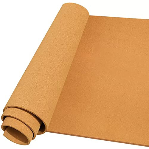 Pinnwand kork, Korkplatte 8 Mm Dicke Rolle Korkplatte Für Die Wand Mit Selbstklebender Rückseite, Korkplattenrollen Für Büro/Klassenzimmer/Arbeitszimmer/Bastelzimmer, Pinable-Korkplatten, 122 Cm Breit