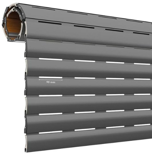 Tapparella Avvolgibile in Alluminio Ad Alta Densità con Ampie Asole e Foro Largo | Tapparelle Alluminio per Finestre e Porta Finestra | Isolamento Termico Acustico | Made in Italy | Personalizzabile