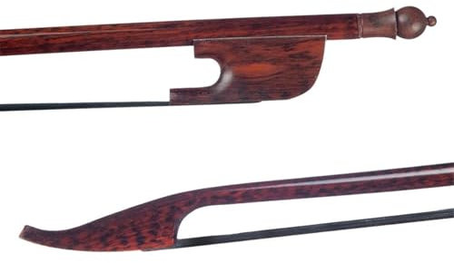 Professioneller Geigenbogen Professioneller 16 Bratschenbogen Im Barockstil Serpentinenholz Schwarzes Rosshaar Handgefertigter Bratschenbogen