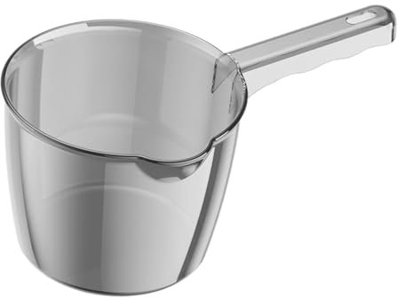 Bathing Mug with Handle, Sturdy Bath Mug, Efficient Bath Mugs, Long Handle Bath Mug, Bathing Mug Sturdy Bath Pitcher Water Dipper with Long Handle for Kids, Bathroom, and Kitchen Use