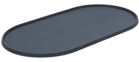 Designed by Lotte Platzset Oona, Hundenapf, Silikon, Anthrazit, 55x30 cm