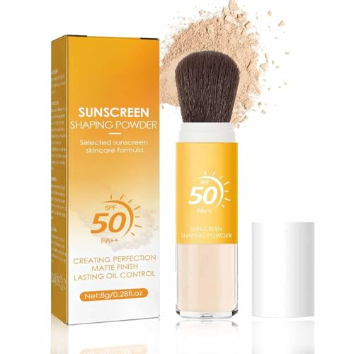 Setting Powder, traslucente fissatore in polvere, pennello per il controllo dell'olio, opaco, leggero, traspirante, a lunga durata, per donne
