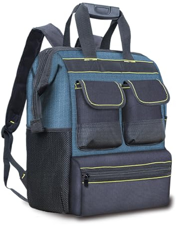 Tool Bag Rucksack Heavy Duty Tools Organisatoren Taschen Für Eelectrican Construction Arbeit Kombination Großer Rucksack Bequemer Werkzeug Rucksack