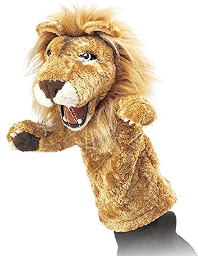 Folkmanis Lion Stage Puppet, Multi, 1 EA