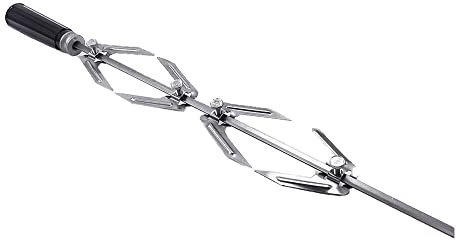 G GRIMALDI SPIEDO PER MOTORE MOTORINO GIRARROSTO 90 CM ASTA CAMINO BARBECUE COMPLETO