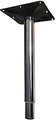 Set Mit 1 Tischbeinen Aus Metall Verstellbare Tischbeine Verstellbare Möbelfüße Aus Edelstahl Hochleistungs-Frühstücksbar Teleskop-Stützfüße Für Schreibtische, Esstische, Computertische/20Cm To 26Cm