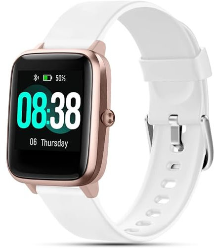 Issinlky Veryfitpro ID 205L Armband, 19mm Armband Silikonarmband für GRV FC1 IDW15 ID205S ID205G ID215G ID216 YM205L Uwatch3 Ufit GT BV205L TE021 SW020 SW021 SW023 Smartwatch