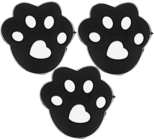 Abaodam 3 pièces Amortisseurs de Vibrations Silicone pour Raquette de Tennis Lot de Absorbeurs de Chocs Professionnels pour Jeu Extérieur Accessoires Pratiques pour Raquettes