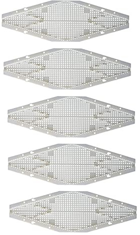 RASTKY Porte Anti-évasion de Ruche en Plastique de Haute qualité pour Protéger les Abeilles, Paquet de 5 Pièces pour Accessoire Apicole
