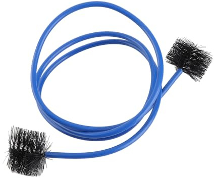 Phefop Trumpet Cleaning Brushes Set Kit, Musical Instrument Maintenance Care Accessory, Portable Maintenance Accessory for Trumpet Mouthpiece Tubing Cleaning