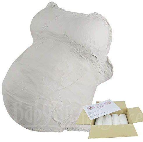 Belly Casting Kit Pregnancy Bump Plaster Cast Set of 4 Bandages and Instructions by BabyRice