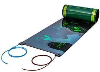 Mi-Heat Premium - Pellicola riscaldante, 1,0 m, 130 Watt/m², larghezza 30 cm, pellicola riscaldante a infrarossi, utilizzabile come riscaldamento elettrico a pavimento