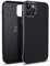 ONES Thin Case for iPhone 12 Pro Max,Carbon Fiber Pattern Cover Shockproof Protective Phone Case with Minimalist Design and Scratch Resistant Fingerprint Prevention,Black