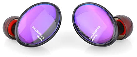 7Hz Dioko 7Hz x Crinacle Salnotes Dioko HiFi 14,6mm Planar Membran-Treiber In-Ear-Kopfhörer IEMs mit Luftfahrtaluminiumgehäuse, abnehmbares 4-adriges Litz OCC Kupferkabel für Audiophile Musiker Studio