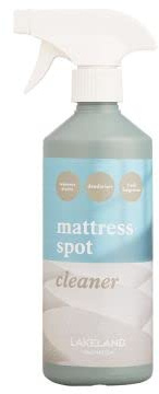 Lakeland Mattress Spot Cleaner and Stain Remover 500ml Removes odours as well as stains Cleans organic stains as well as Including tea, coffee and wine