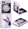 für Samsung Galaxy Z Flip 5 Hülle Dünn Silikon mit Handyhülle Hüllen High Transparente Anti Gelb Hüllen Weich Cover für Samsung Z Flip 5 4G/5G Durchsichtig Case Original Bumper (N)