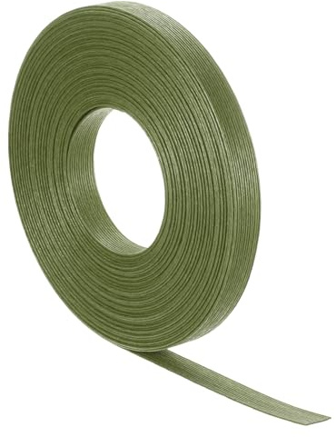 PATIKIL Bastón de tejido de ratán de papel de 16.4 yardas x 1.5 cm, cesta de tejido de ratán de papel de 12 capas, suministros de tejido para bricolaje, decoración del hogar, cocina, cestas