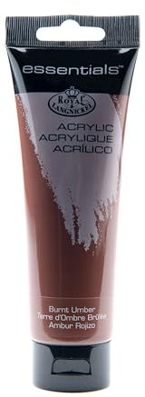 Royal & Langnickel Acrylfarbe (ca. 120 ml) 3 Stück Umbra gebrannt