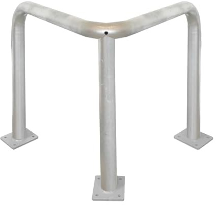 Barrière de protection d'angle - 600mm - acier galvanisé