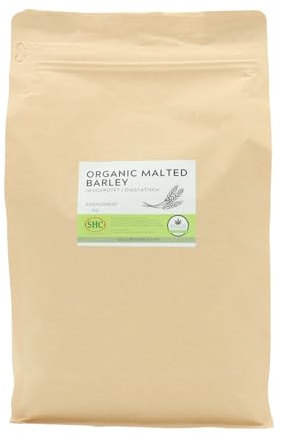 ALMICANNA: Ekologisk malted Barley 1,5 kg – användbara enzymer för cannabis växter – påskyndar mognadsprocessen – som toppklänning och amedment i Living Soil