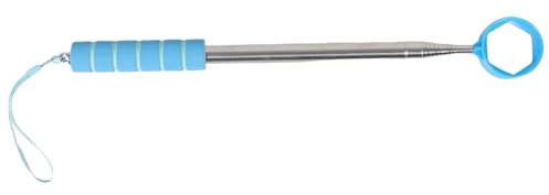 ABOOFAN Recogedor de Balones de Golf Telescópico Ajustable, Herramienta Ligera en Color Azul para Recolección, Accesorio Deportivo Adecuado para Práctica y Torneos de Golf