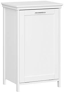 RiverRidge Somerset Tilt-Out Laundry Hamper, White