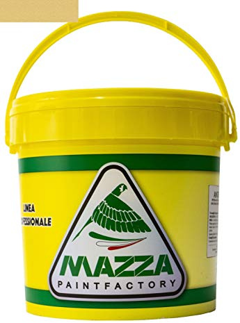 MAZZA Pittura Al Quarzo Per Muri Interni Ed Esterni Lt 14 Ad Alto Potere Coprente Colorificio (Desert Mz1020)