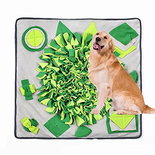 Schnüffelteppich Für Hunde, Spielzeug Haustier Matte Teppich, Interaktives Hundespielzeug Intellectual Toys Können Gewaschen, Faltbar Und rutschfest Sein, Um Die Natürliche Nahrungssuche Zu Fördern