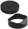 Haoge LH-X23B Square Dedicated Metal Lens Hood for Fujifilm Fuji Fujinon XF 23mm F1.4 R, XF 56mm F1.2 R and XF 56mm F1.2 R APD lens Replaces Fuji LH-XF23 Lens Shade with Metal Cap Kit