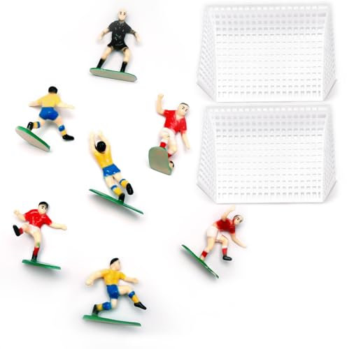 Vanyibro 9pcs Football Cake Decoration Set,Soccer Toppers for Cakes and Cupcakes, Perfect for Children and Kids' Celebrations