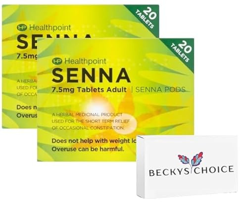 Constipation Relief 7.5mg Tablets Adult (2 Packs - 20 Tabs Each)