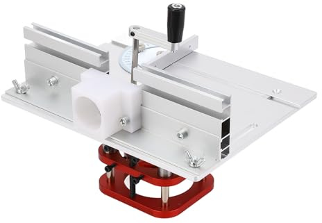 Sxhlseller de Elevación de Mesa Fresadora de Aleación de Aluminio con Rango de Elevación de 51 mm. de de Mesa Fresadora Manual - Fácil Instalación/Diseño Universal - para Máquinas Recortadoras