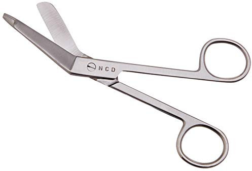 NCD Medical/Prestige Medical 51 Lister Bandage Scissor With Tensionrite Clip, 5 1/2 Pollici
