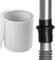 Reparatur-Klebeband 10cmx150 cm,Starkes Selbstklebendes Klebeband Reparaturset,Wasserdichtes Reparaturband PVC Dichtungsband,Abdichtband für Pool,Haus,Dachrinne Notfall-Reparaturband (Weiß)
