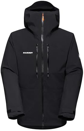 Mammut Herren Taiss Hooded Mens Hardshell Jacket, Schwarz, XXL EU