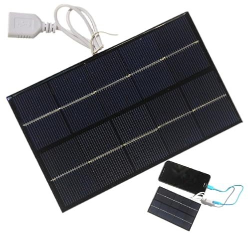 5 W solpanel, vikbar solpanel, solpanel för säkerhetskamera, vattentät solpanel, kontinuerlig solbatteri, strömförsörjning för surfplatta, vandringsladdare, campingpanel, polykristallin panel
