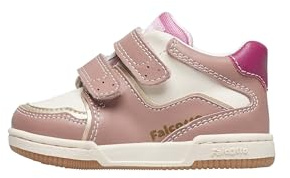 Falcotto GRENY VL. Calf/Metallic Rose-Milk Scarpe da Bambini, Taglia 23