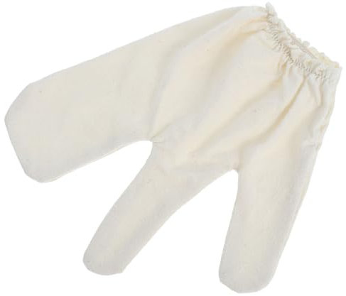 SOIMISS Exfoliant Pour Corps Soie Brute De Massage Pour Bain à Deux Doigts Et Hommes