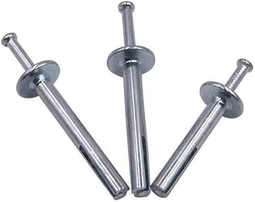 Bulloni ad espansione, ganci for bulloni di ancoraggio, tasselli for calcestruzzo in acciaio M6, for fissaggio a muro, viti for supporti TV da 6 mm(6x40,40 Sets)