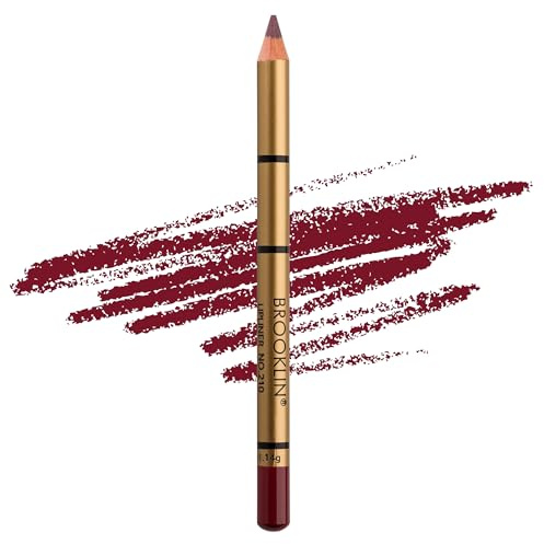 Impala - Lápiz de Labios Brooklin Waterproof Color Frambuesa 210 | Perfilador de Labios Permanente | Lápiz Labial Resistente al Agua | Delineador de Labios de Larga Duración