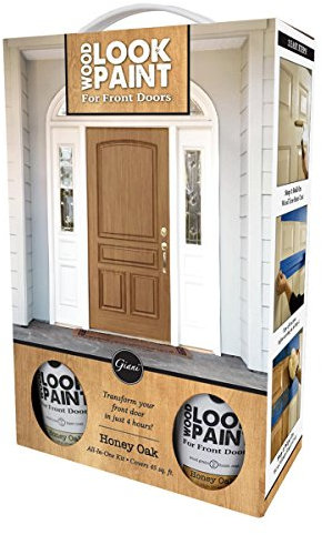 Giani Wood Look Paint Kit for Front & Interior Doors (Honey Oak)