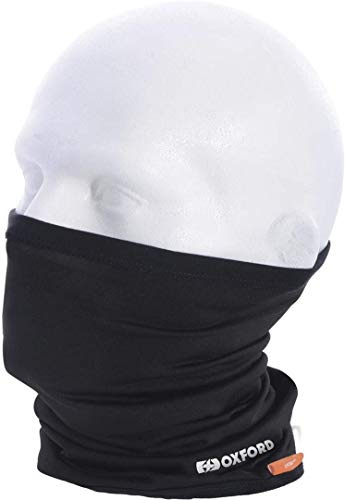 Oxford Svart lätt lycra-halsrör CA105