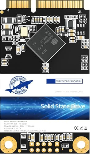 Dogfish Msata 32GB 60GB 64GB 120GB 128GB 240GB 250GB 480GB 500GB Internal Solid State Drive Mini Sata SSD Disk (2TB)