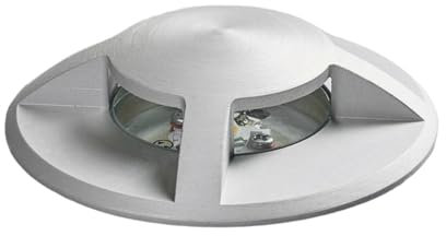 LED Spot encastrable dans le sol Anina (Moderne) en Gris Aluminium (1 lampe,à), Luminaire d’extérieur pour jardin la terrasse balcon & maison