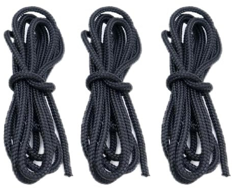 692259, 281464,697316 Starter Rope/Pull Cord Replacement Compatible with B-Riggs & St-ratton Black Starter Rope (3pcs)