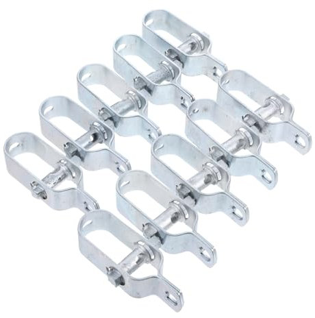 Ciieeo Clips De Hebilla Tensora De Cable Abrazaderas De Alambre Para Cercas Ajustador De Cable De Acero Clips Para Tensor De Alambre