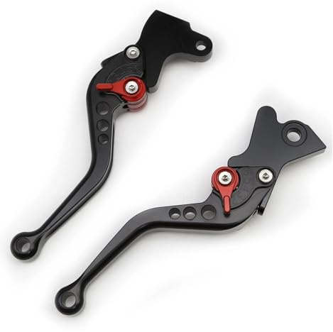 Leva Freno Leve Frizione Per Piaggio Per NRG Per Liberty 125 Per Leader Per RST Per Liberty 50 4T Per RST Per PTT (E) CNC Scooter Leve Freno Anteriore Disco Posteriore Tamburo Moto Freno Frizione(Shor